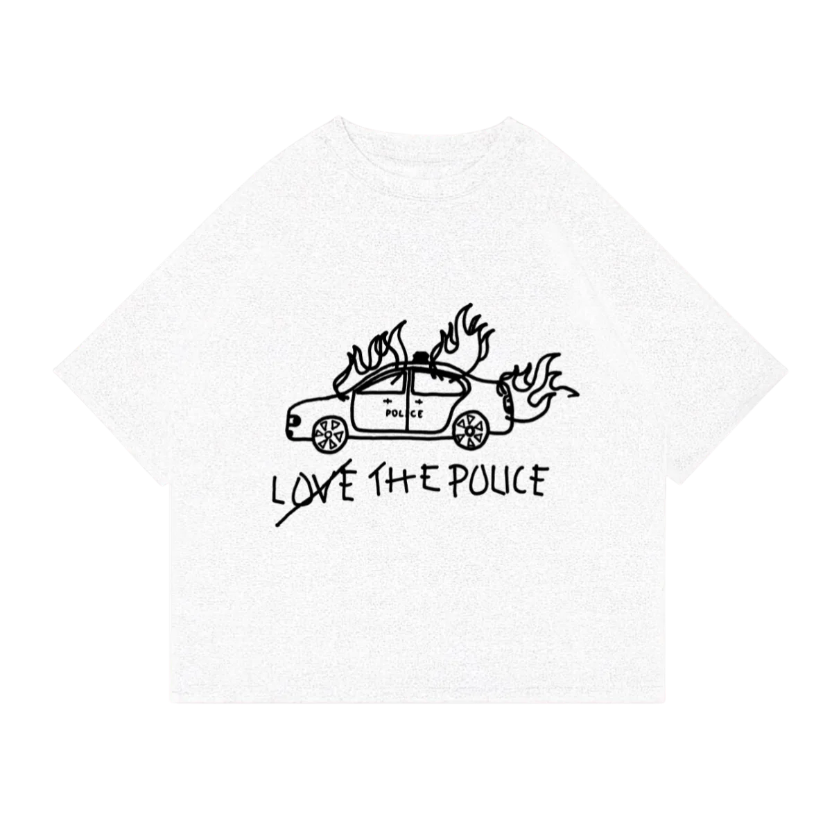 BRAND LOGO T-SHIRT — White Classic