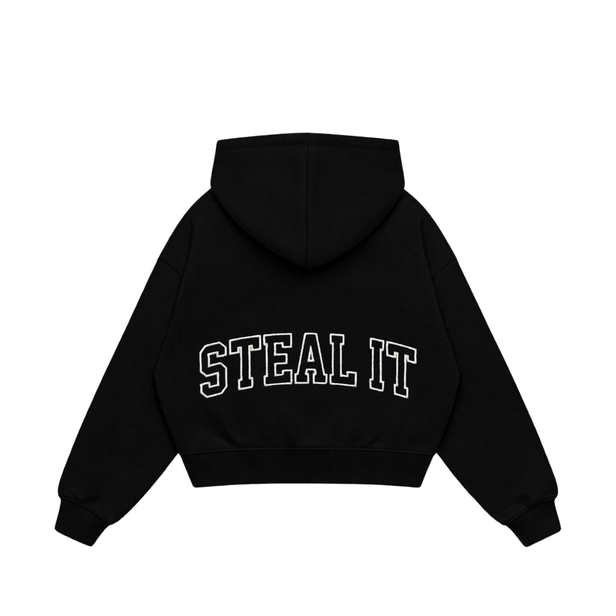 BLUZA "PAY LATER" CZARNA