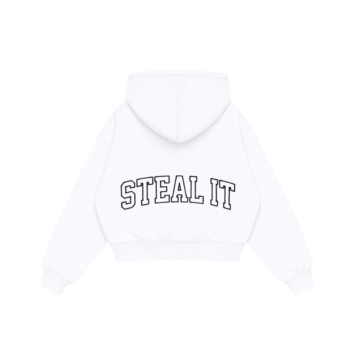 BLUZA "PAY LATER" BIALA