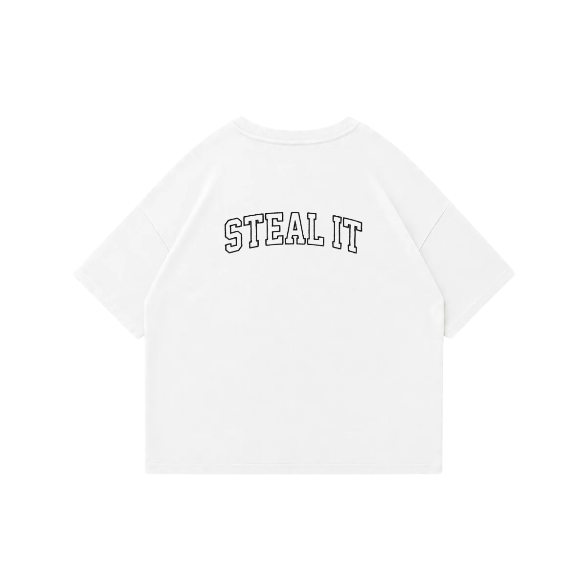 WHITE "PAY LATER" T-SHIRT